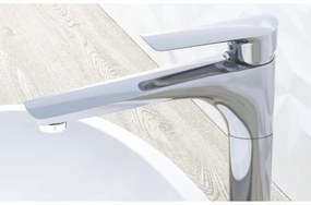 KFA Armatura 5022-712-00 - Umývadlová batéria + výpust TANZANIT 28,4 cm l. chróm