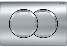 Geberit Delta01 ovládacie tlačidlo plast chróm lesk 115.107.21.1