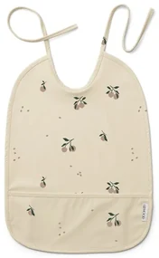 Nepremokavý podbradník Liewood Lai: Peach sea shell mix
