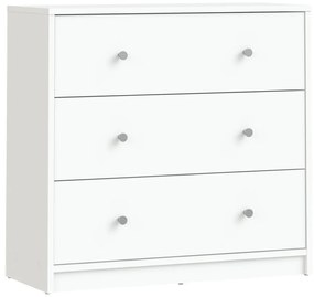 Biela komoda Tvilum May, 72 x 68 cm