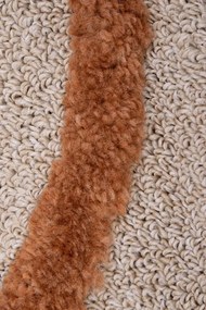 Koberec SKANDI KIDS A1095A béžový / oranžový kruh