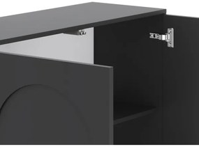 Komoda NIO antracitová