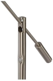 Lucide 19666/09/12 - LED Stmievateľná stolná lampa ANSELMO LED/9W/230V chróm