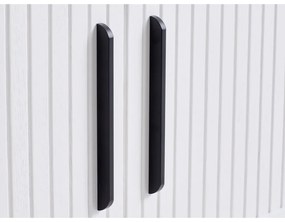 Biely TV stolík 180x56x45 cm Nola – Unique Furniture