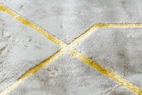 Koberec CORE 1818 Geometrický - slonia kosť / zlatý