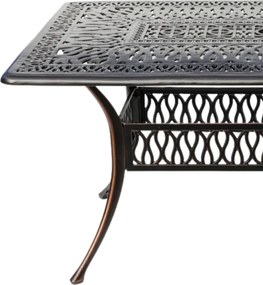 Zahradní stůl Hastings 150 cm antický bronz