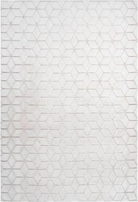 XXXLutz KOBEREC, 120/160 cm biela, ružové zlato Kayoom - Online Only bytové doplnky - 005937064502