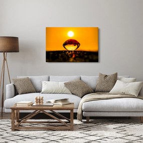 Obraz sklenené kvapky (90x60 cm)