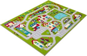 Koberec Agnella Funky Top Super Mesto S limetka