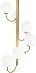 Toolight Toolight, stropné svietidlo 6xG9 APP1585-6CP, zlatá lesklá, OSW-05679