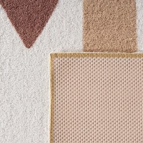 Krémovobiely prateľný detský koberec 140x200 cm Coco 1132 – Ayyildiz Carpets