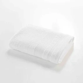 Biela froté bavlnená osuška 70x130 cm Tendresse – douceur d'intérieur