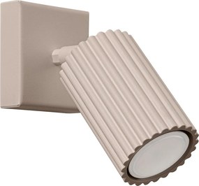 Taupe kovové bodové svietidlo 8x16 cm Gleam – Sollux