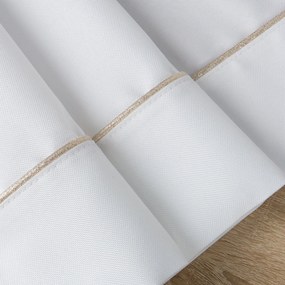 OBRUS KARIN 40X200 CM BIELY