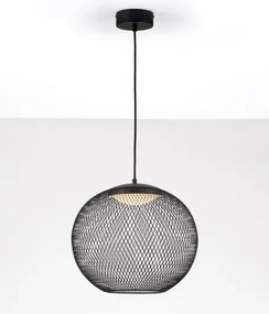 LED čierne dizajnové svietidlo Kinetic 40