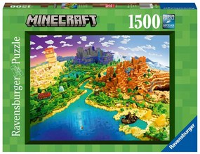 Ravensburger Minecraft Svet 1500 dielov
