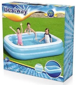 Bestway  rodinný bazén 262cm x 175cm x 51cm 54006 modrý