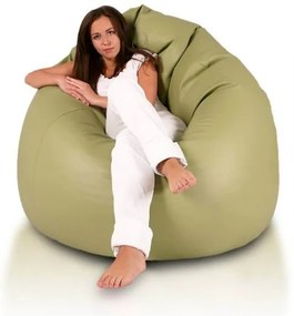 INTERMEDIC SK Sedací Vak Giga Sako Ekokoža Farba: E08 - Zelená svetlá (ekokoža)