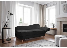 Antracitová menčestrová leňoška (pravý roh) Chic Charlotte – Miuform