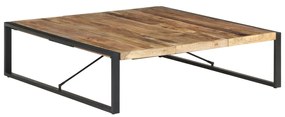 Konferenčný stolík 140x140x40 cm, surové mangové drevo 321576