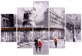 Obraz - Olejomaľba mesta II. (150x105 cm)