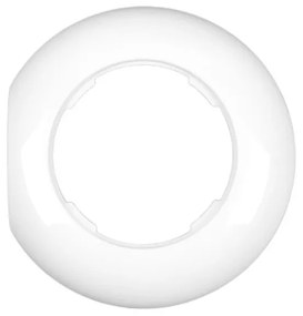 Elhard Koncový rámček Retro Klasik, biely KL3007W