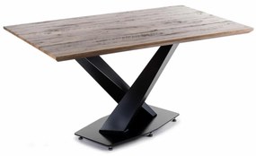 Jedálenský stôl SELLINI 150 cm dub/čierny