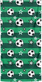 Bavlnená plážová osuška Futbal - 100% bavlna s gramážou 350 g/m², rozmer 70 × 140 cm