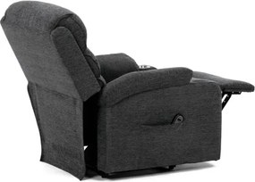 Polohovacie kreslo sivé, elektrické TV-S8348 GREY2