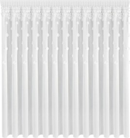 ZÁCLONA NA PÁSKE DIANA3 350X270 CM BIELA