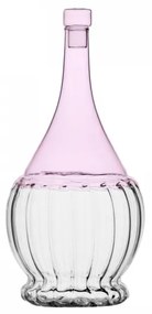 Ichendorf - Fľaša s uzáverom ružová/priesvitná 1.1 l - Ichendorf (983083)