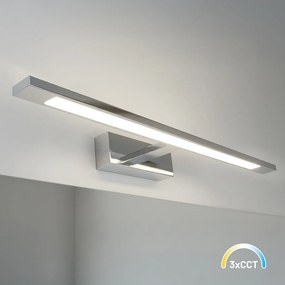 Nástenné LED svietidlo Klimt, 1x LED 12w, 3000-6000k, (60 cm), ch