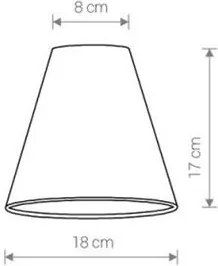 Nowodvorski CAMELEON CONE S GY 8505