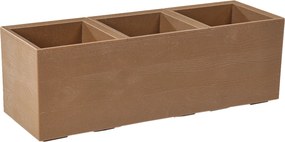 KVETINOVÝ STOLÍK KARO 900 × 300 mm, doska z prírodného dreva*88455