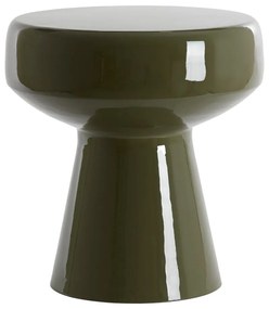 Kovový okrúhly odkladací stolík ø 38 cm Dakwa – Light &amp; Living