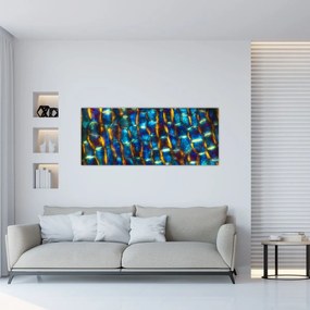Obraz - Bunková stena (120x50 cm)