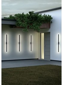 Redo 90623 -LED Vonkajšie nástenné svietidlo REFLEXA LED/20W/230V 3000K IP54 čierna