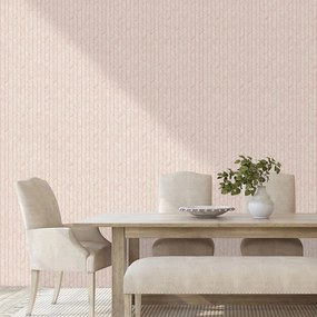 Fototapeta jemné ružové geometrické vzory