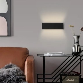 Immax NEO 07086L - LED Stmievateľné nástenné svietidlo LISTON LED/8W/230V čierna+DO