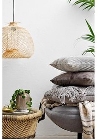 Závesné svietidlo v prírodnej farbe s bambusovým tienidlom ø 42 cm Rodi – Bloomingville