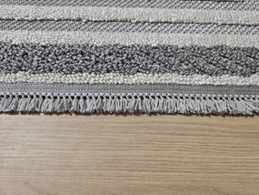 DC Koberec Milano 090 sivá krémová Rozmer: 80×200 cm