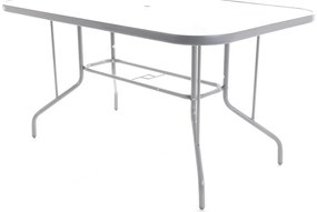 Záhradná stolová zostava Kano - 6 miest, sivá