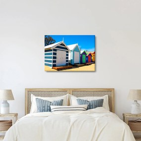 Obraz - Pláž Brighton, Melbourne, Austrália (70x50 cm)