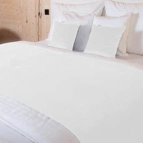 Biante Zamatový prehoz/behúň na posteľ Velvet Prémium SVP-024 Krémovo biely 50x240 cm