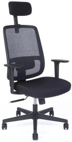 OFFICE PRO Kancelárska stolička CANTO BLACK SP čierna