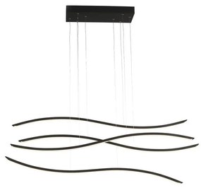 Azzardo AZ2912 - LED Stmievateľný luster na lanku WAVES 4xLED/70W/230V