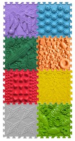 OrtoNature Masážne ortopedické podložky súprava 8 ks - mix II