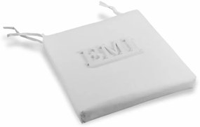 Sedák na stoličku biely 40x40 cm EMI