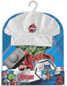 Detská zástera s kuchárskou čiapkou Avengers - MARVEL