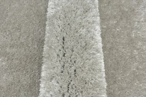 Koberec Shaggy Silky 72 strieborný / sivý